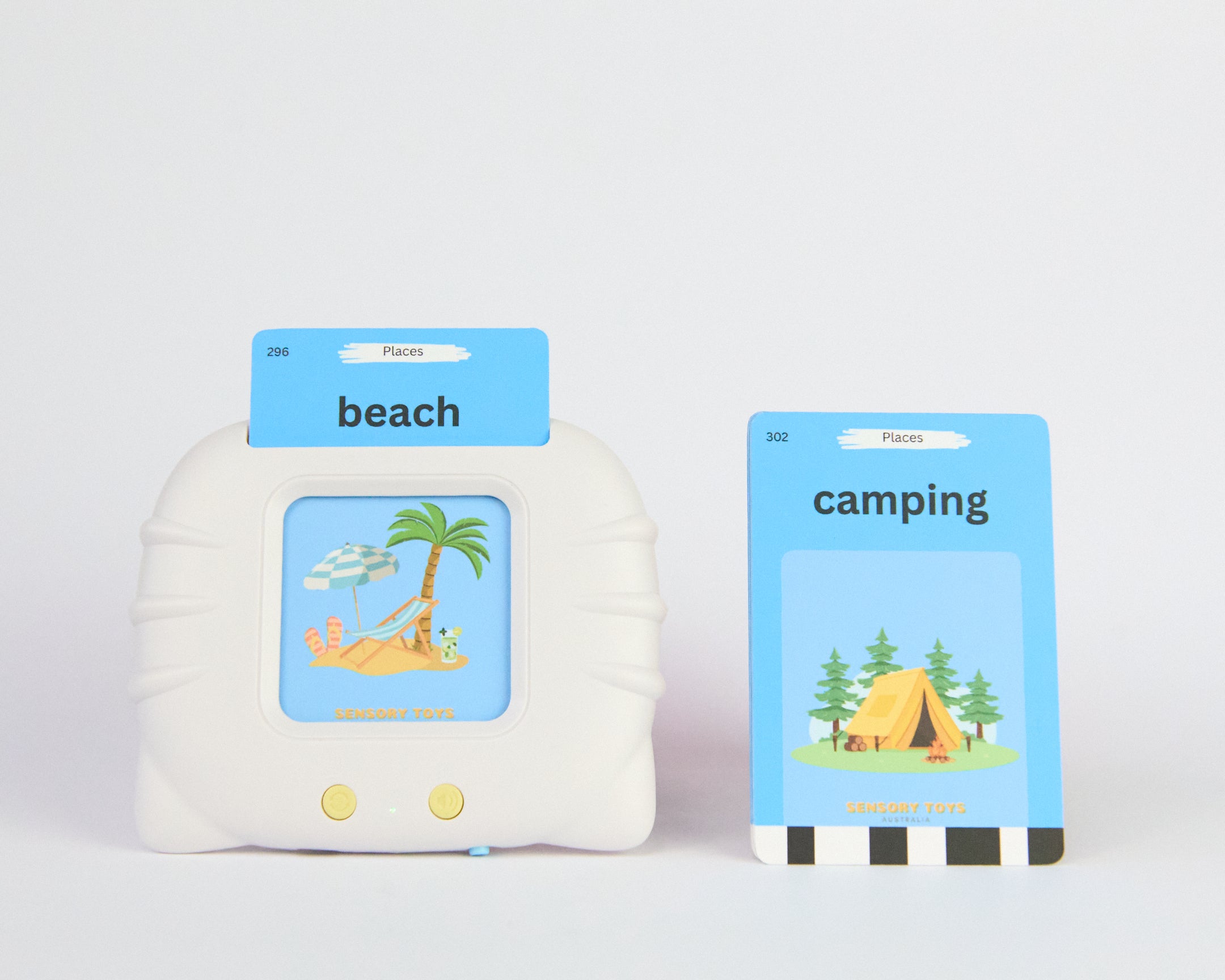 AussieMate™ Australian Accent Audible Flashcard Device